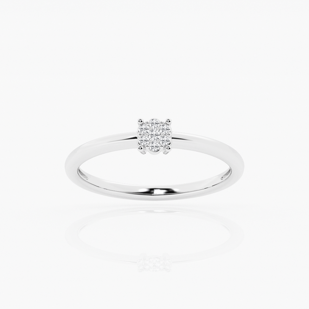 Simple Diamond Ring