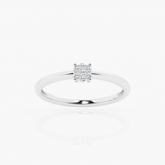 Simple Diamond Ring