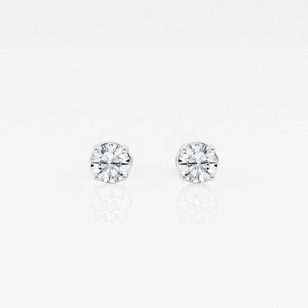 Simple Diamond Earrings