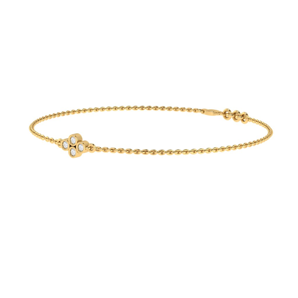 Flower Diamond Bracelet