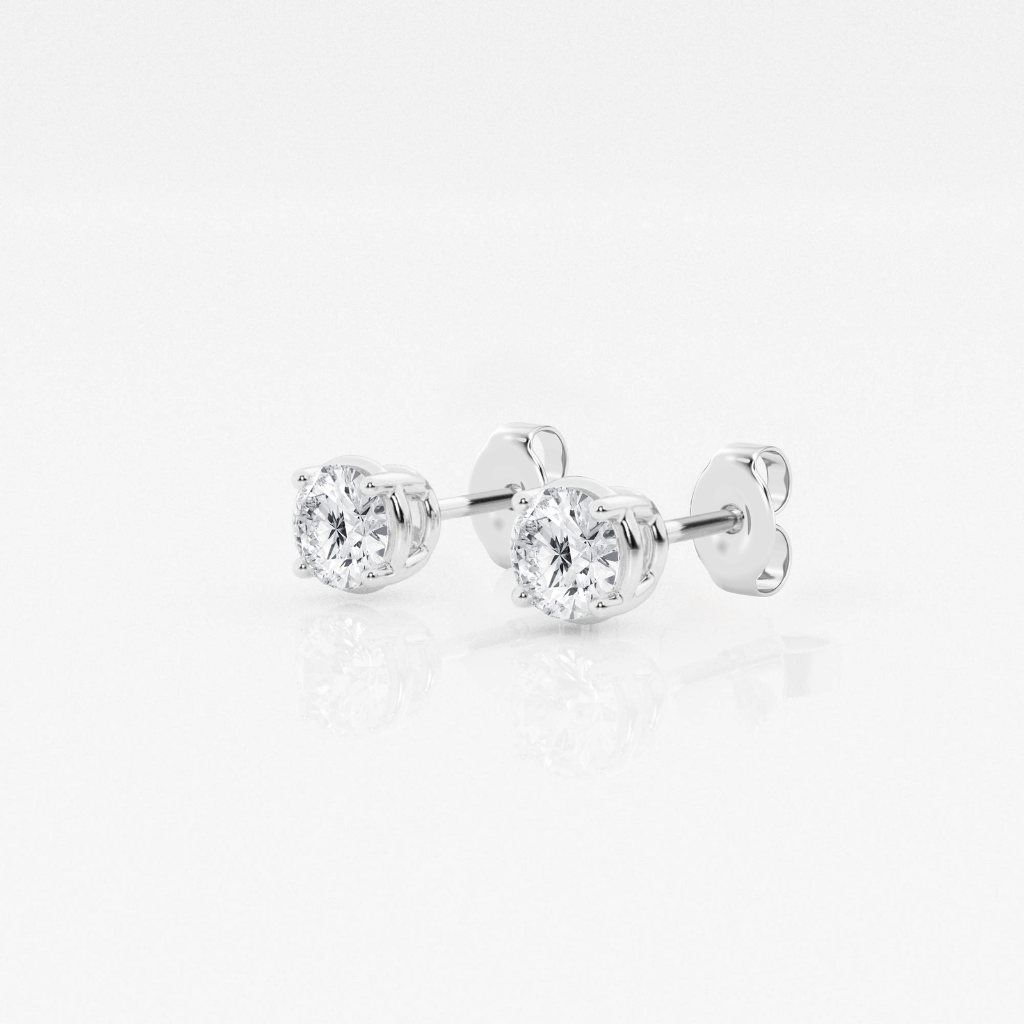 Simple Diamond Earrings