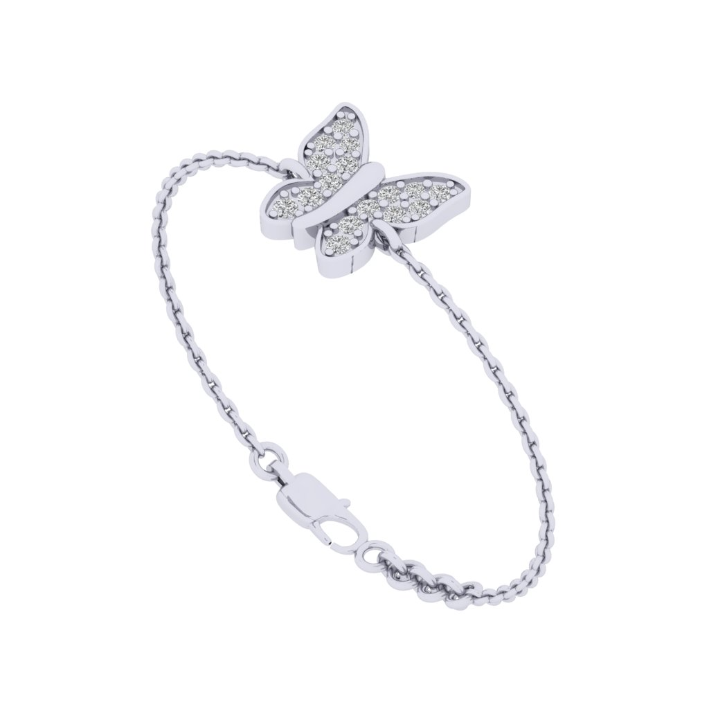 Butterfly Diamond Bracelet