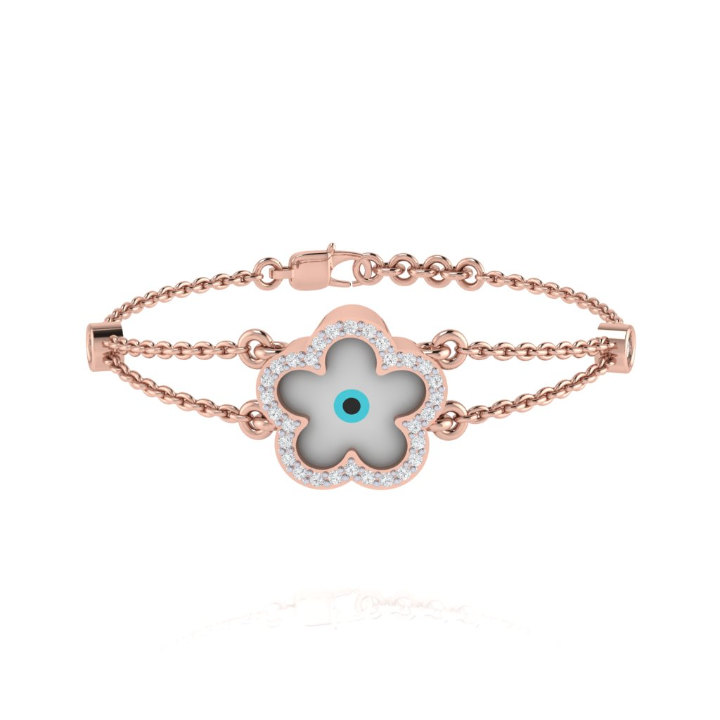 Flower Power Diamond Bracelet