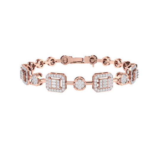 Princess Diamond Bracelet