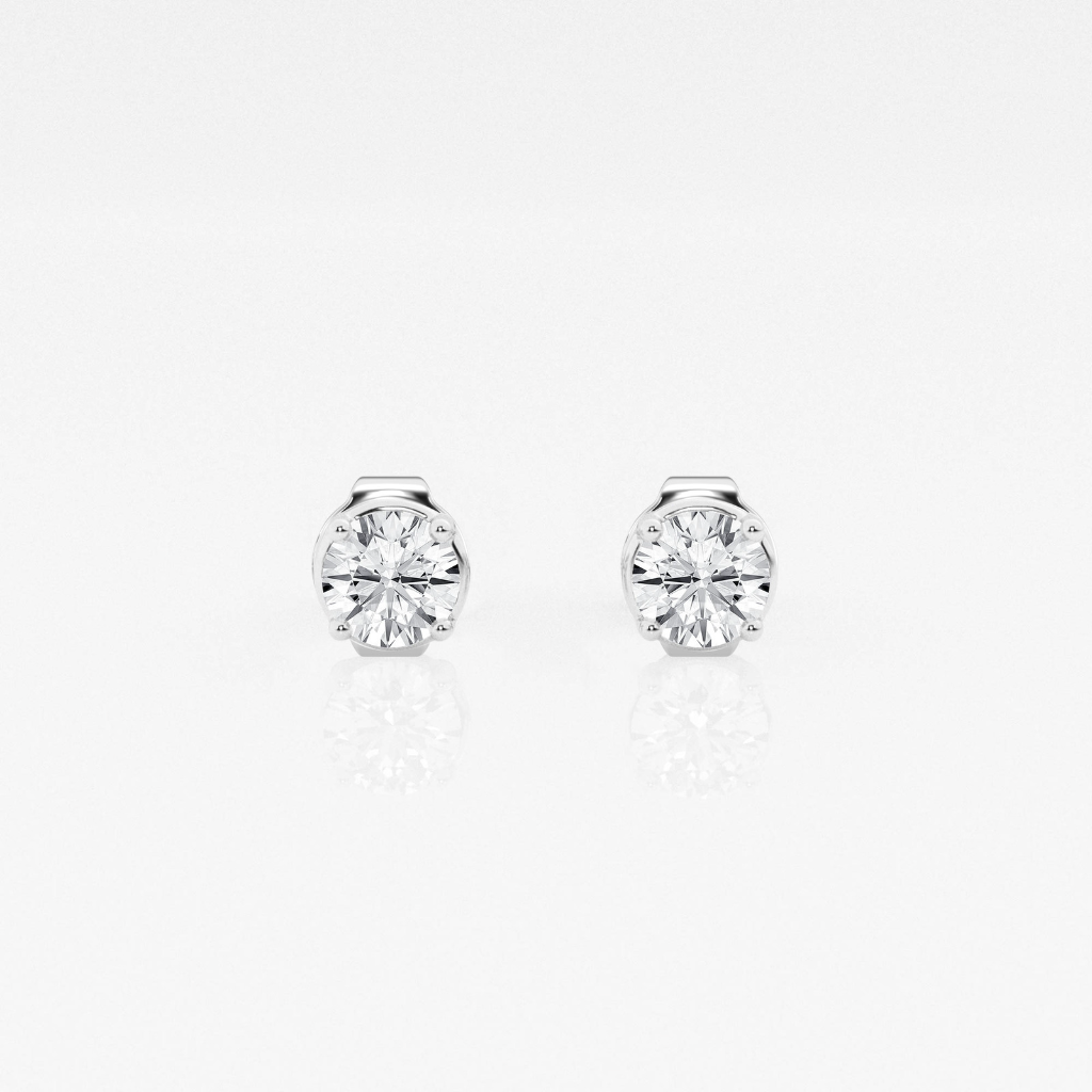 Simple Diamond Earrings