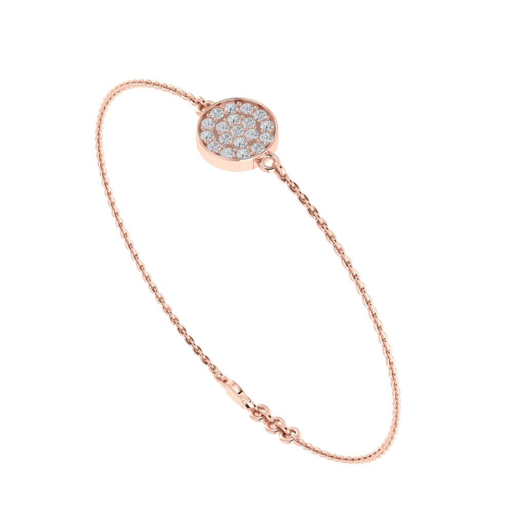 Diamond Circle Bracelet