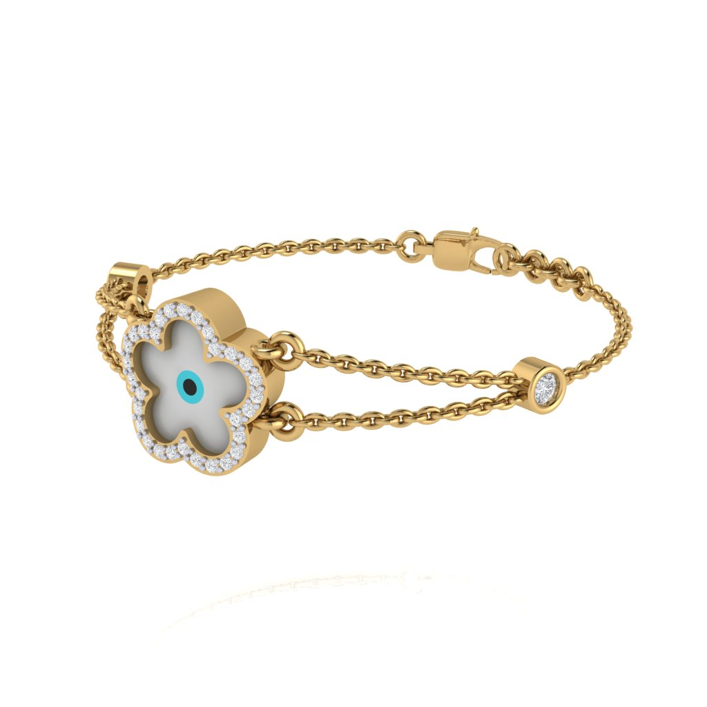 Flower Power Diamond Bracelet