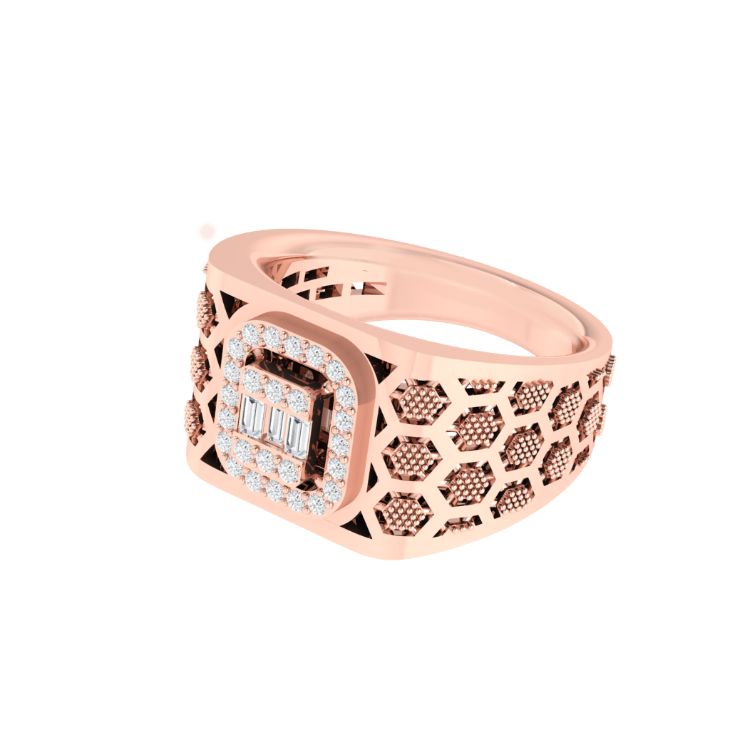 Intricate Diamond Ring