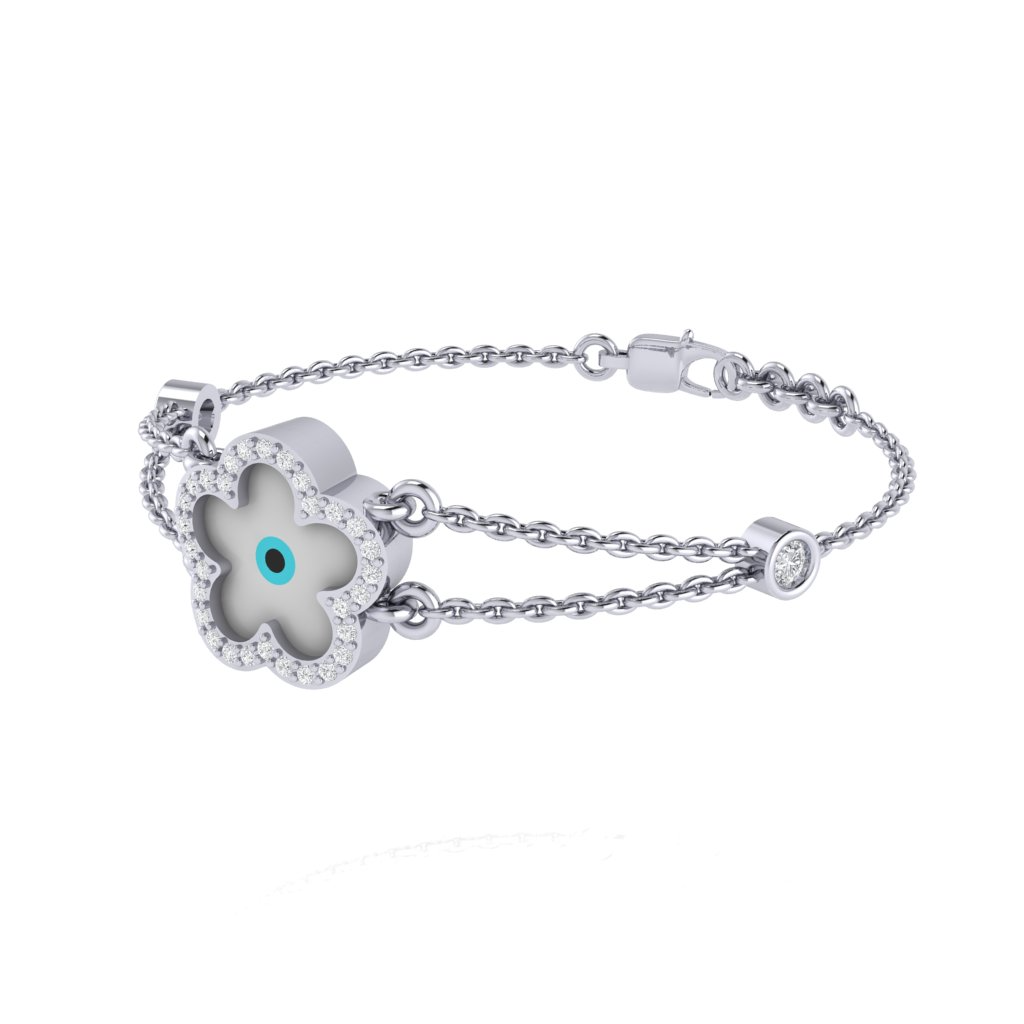 Flower Power Diamond Bracelet