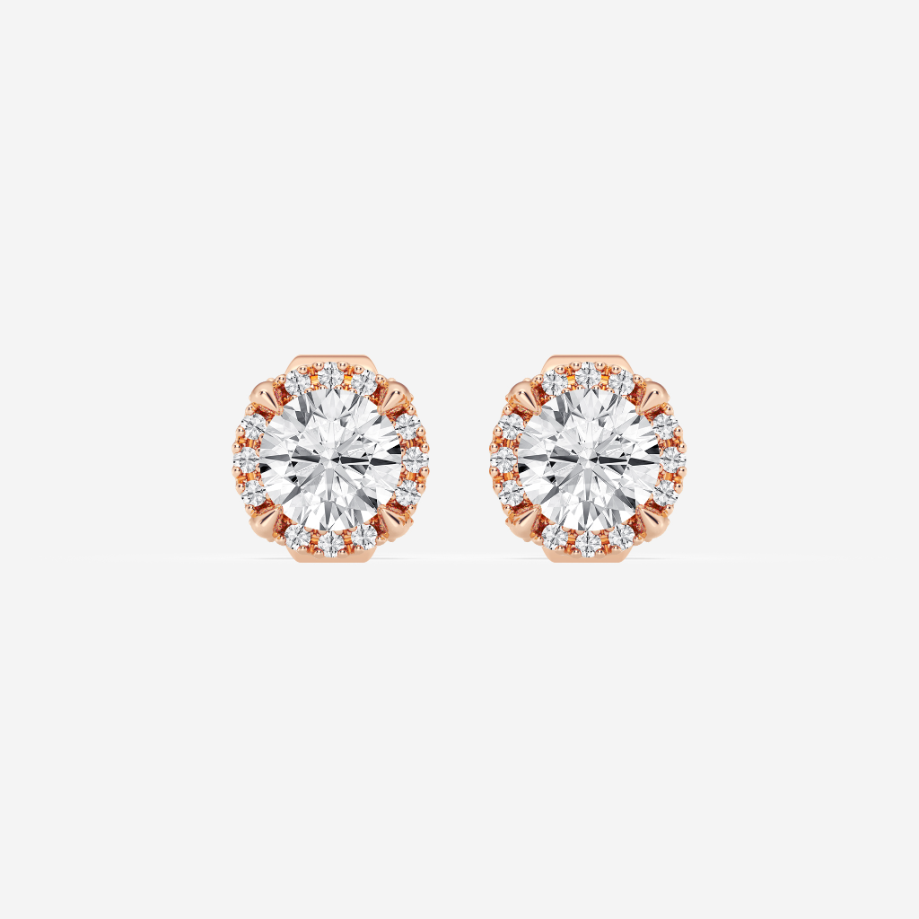 Floral Glory Stud Earrings