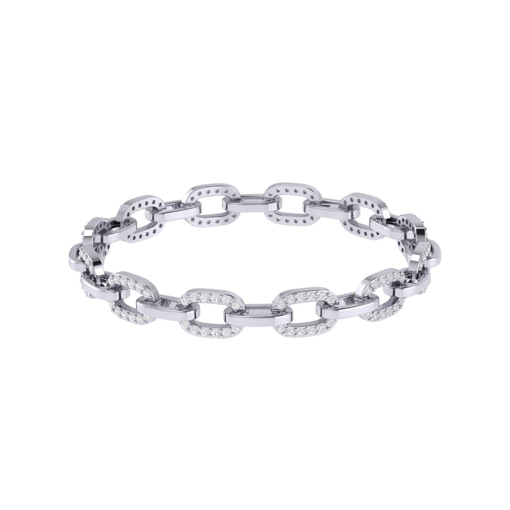 Diamond Chain Bracelet