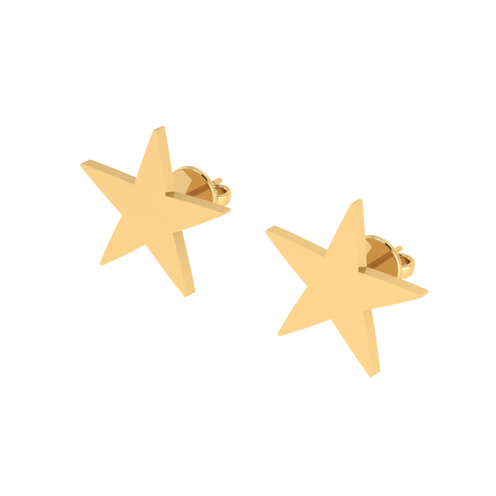 Small Star Earrings