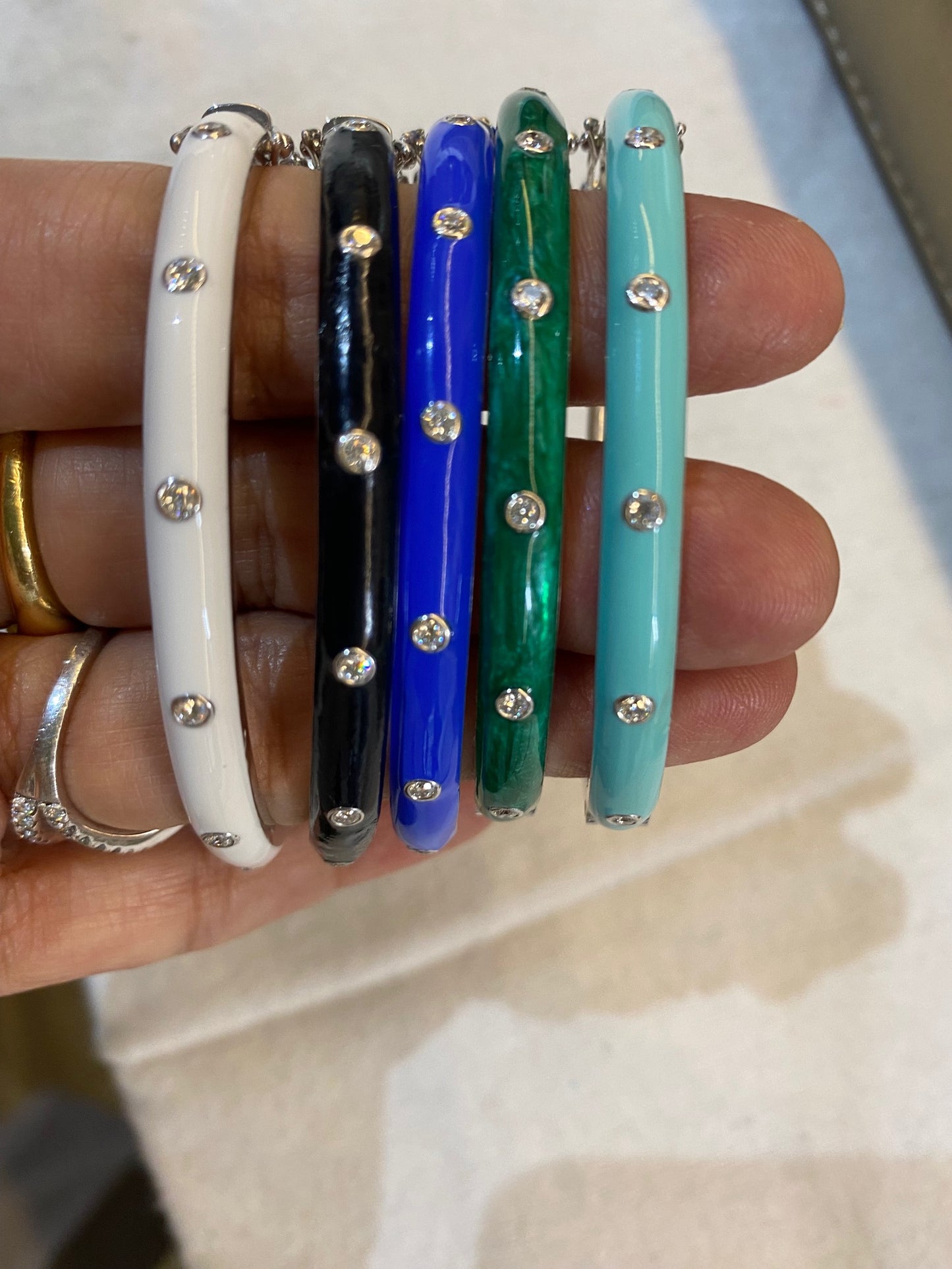 Enamel Bangles