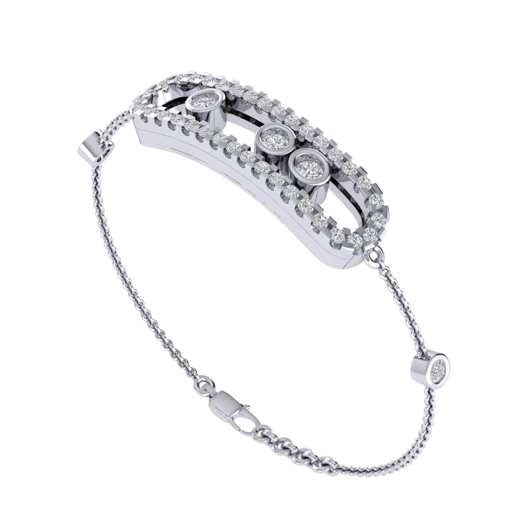 Trendy Diamond Bracelet