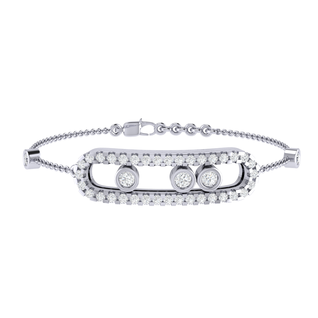 Trendy Diamond Bracelet