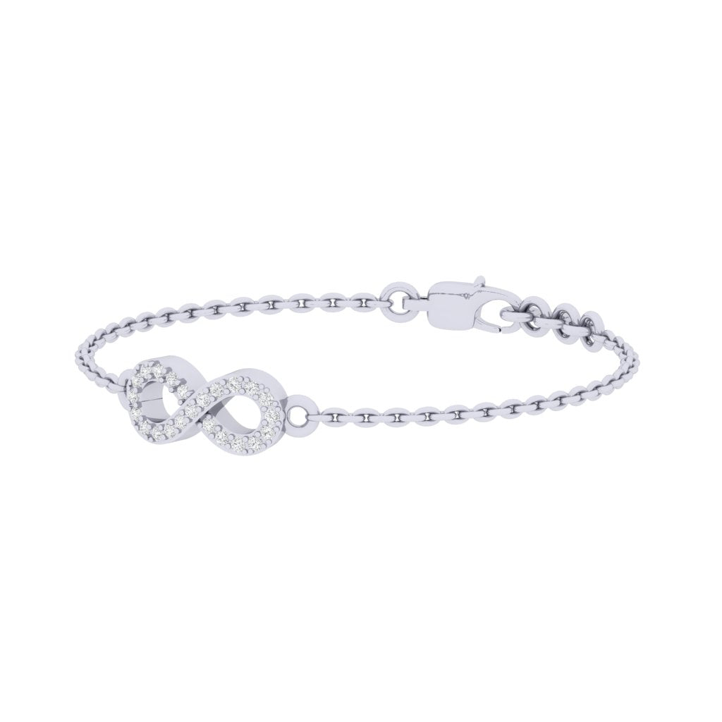 Infinity Diamond Bracelet