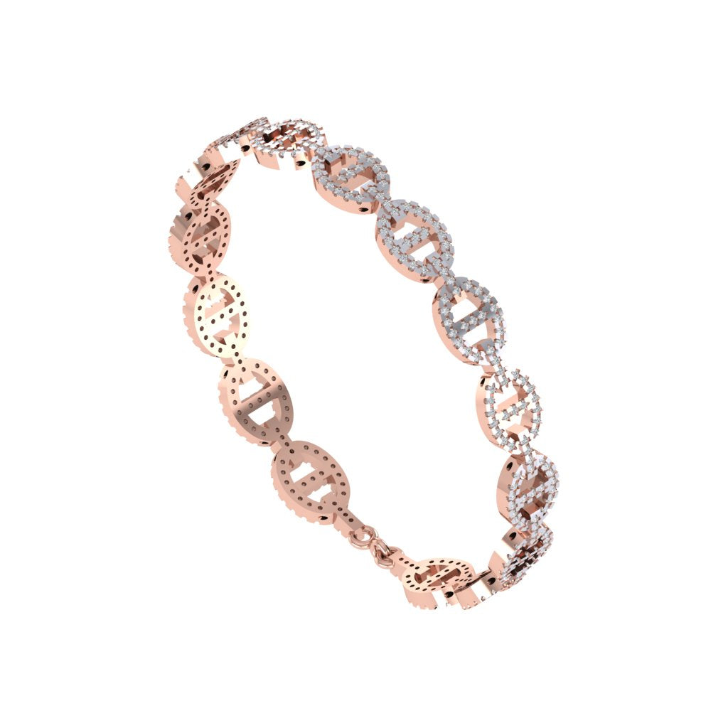 Sophisticated Diamond Bracelet