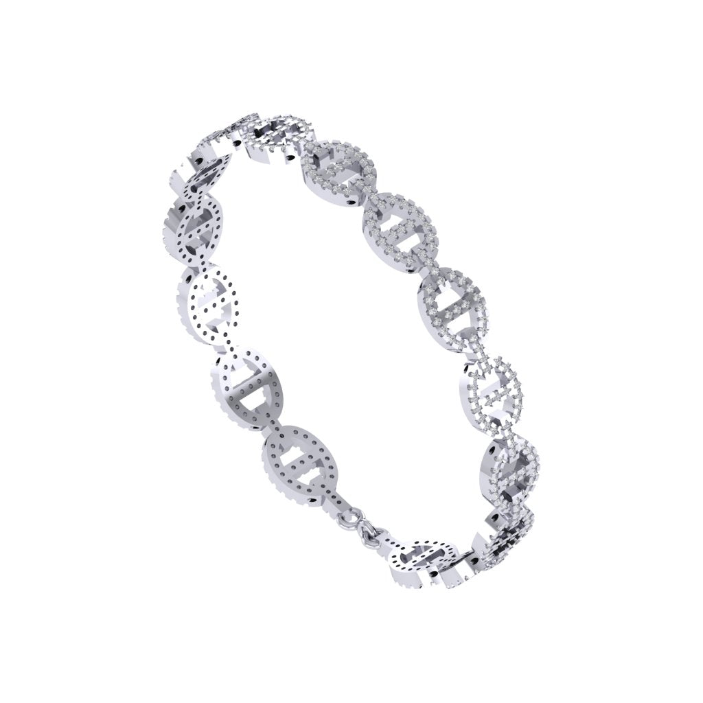 Sophisticated Diamond Bracelet