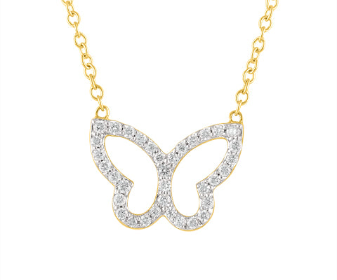 Butterfly necklace