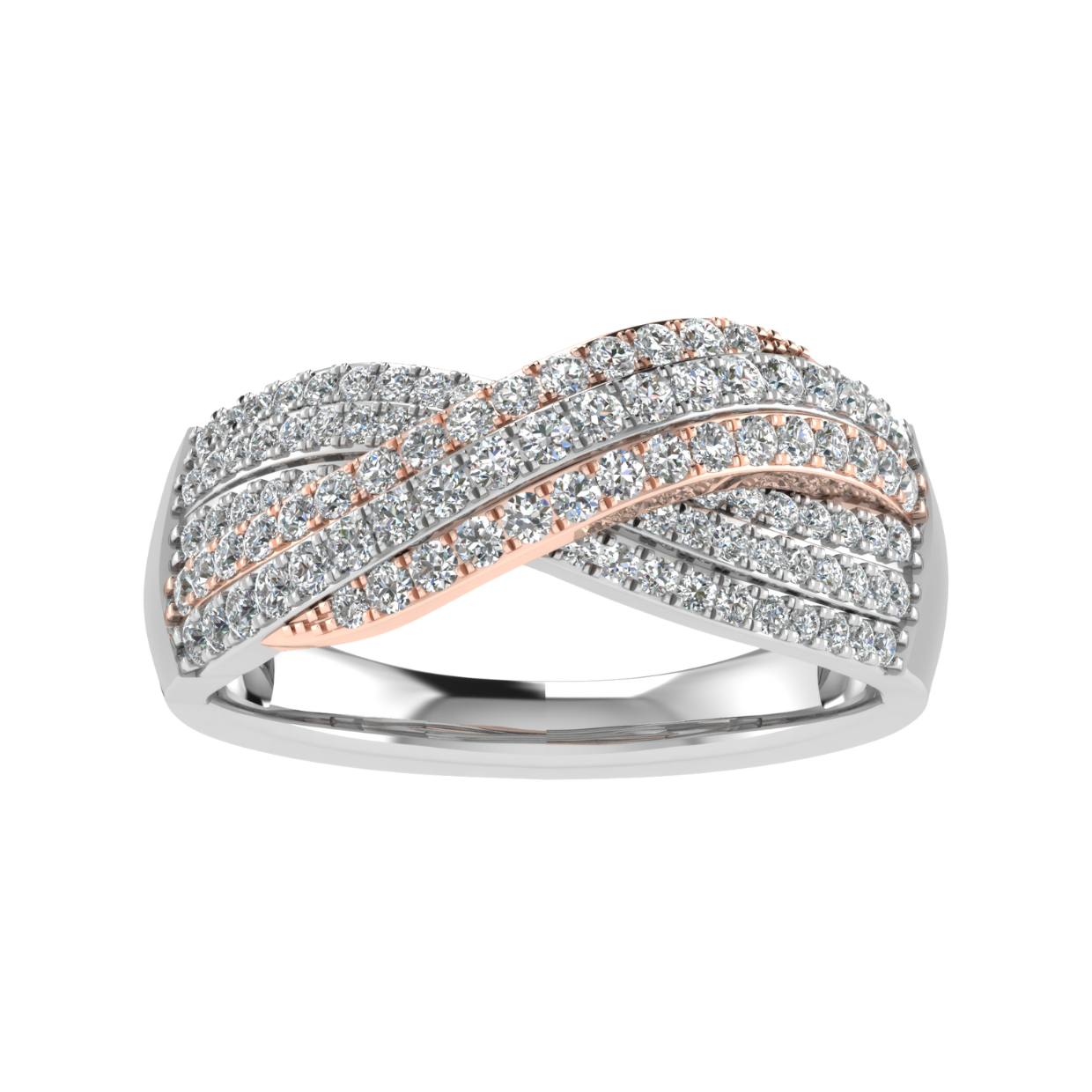 Fates Intertwined Diamond Ring