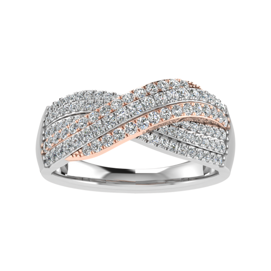 Fates Intertwined Diamond Ring