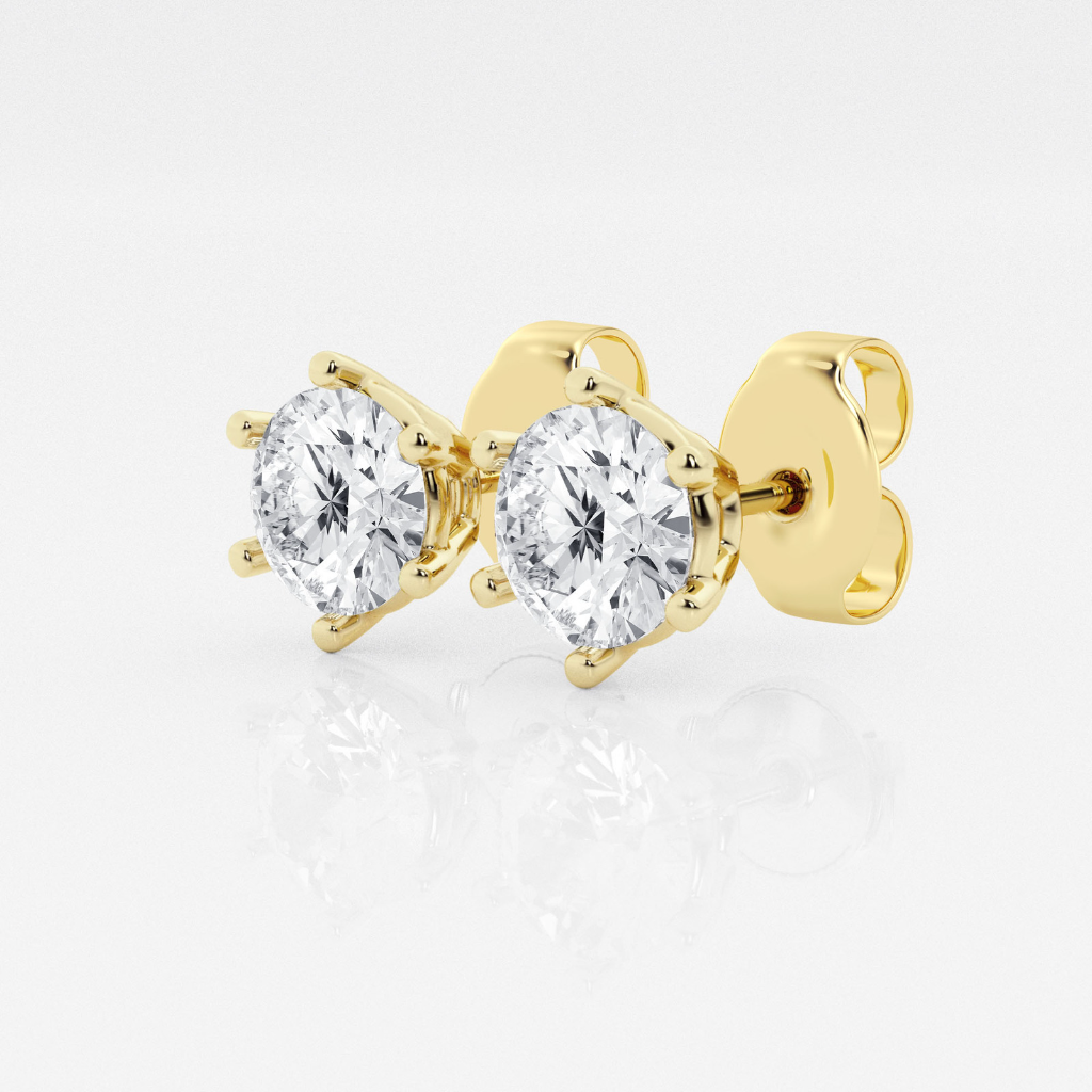 Kaleidoscopic Stud Earrings