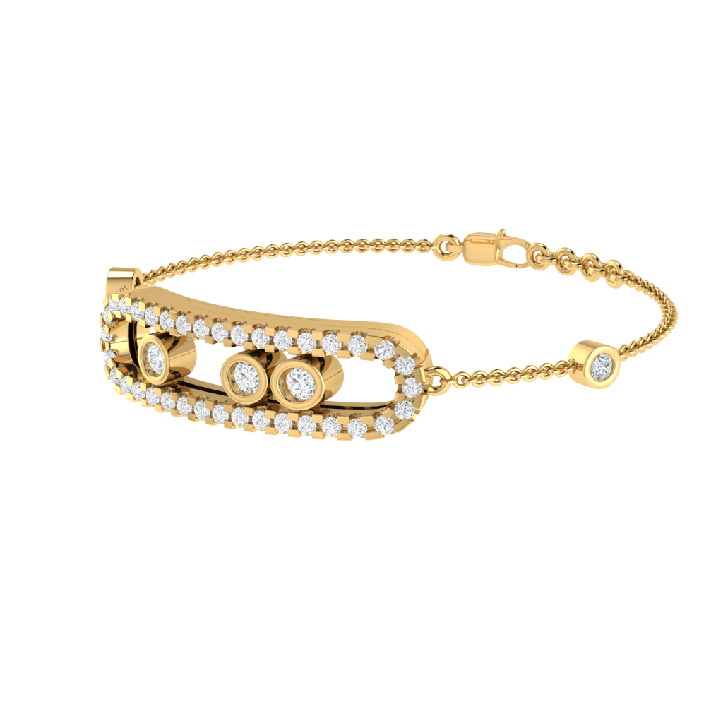 Trendy Diamond Bracelet