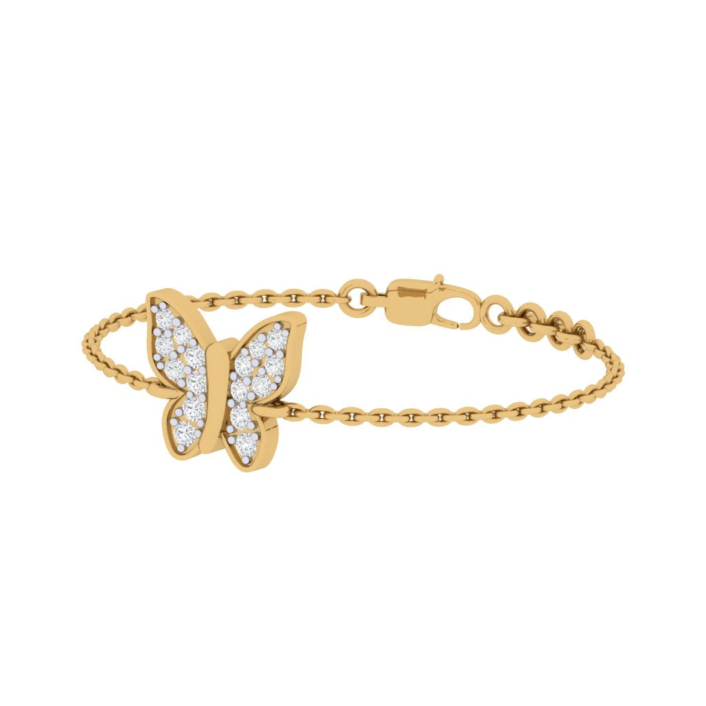 Butterfly Diamond Bracelet