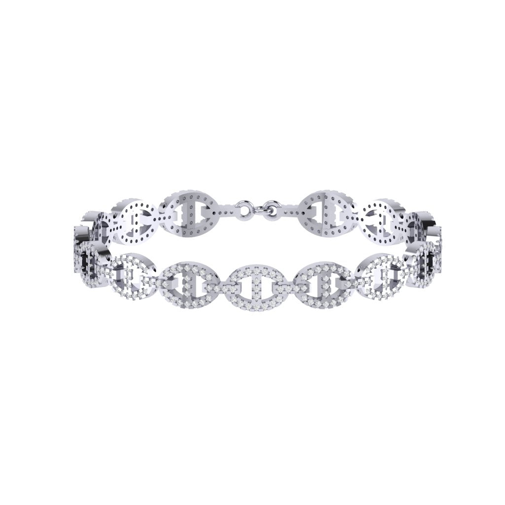 Sophisticated Diamond Bracelet