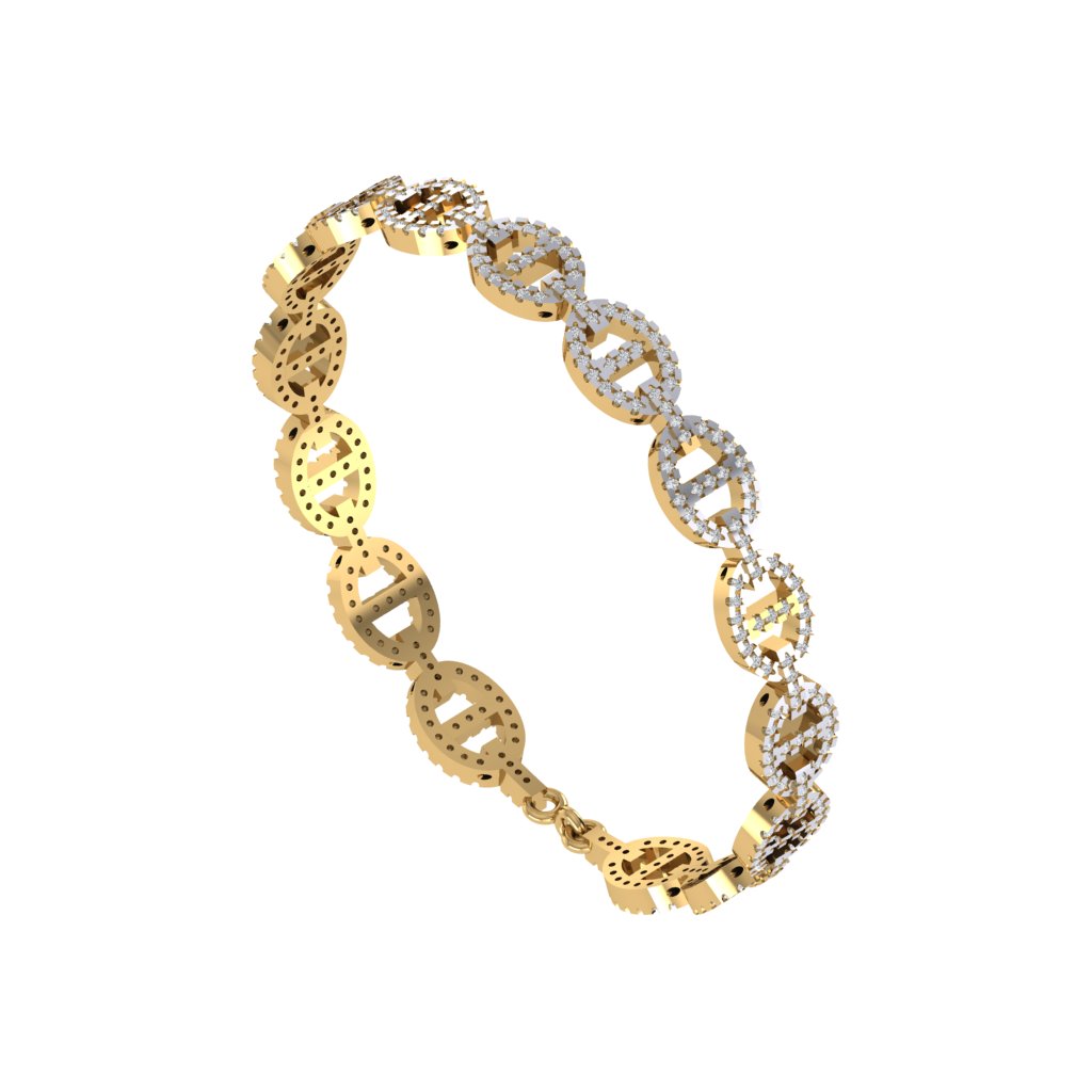 Sophisticated Diamond Bracelet