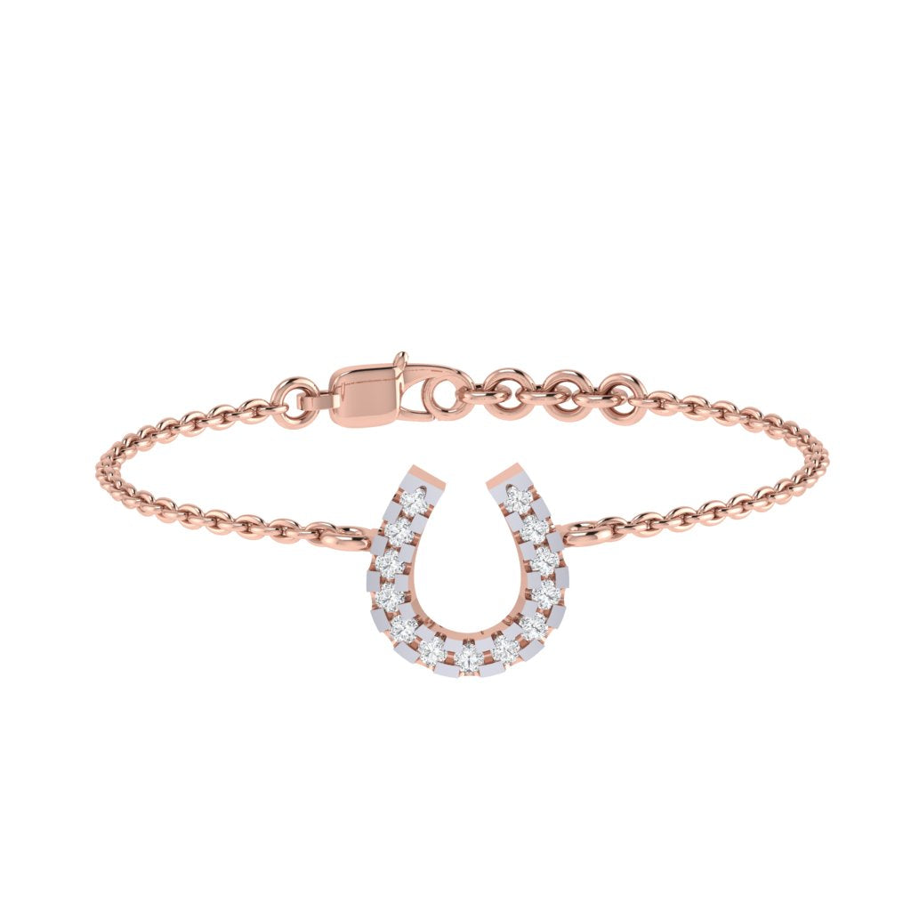 Horseshoe Diamond Bracelet